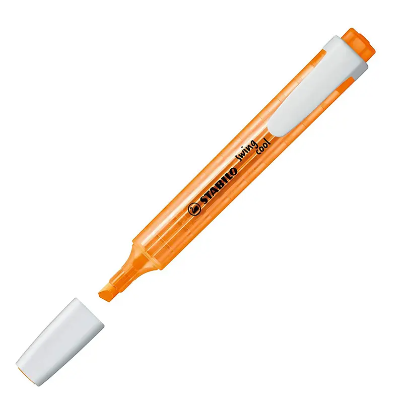 Stabilo 275/54 Swing Cool Fosforlu Kalem Turuncu x 10 Lu Kutu
