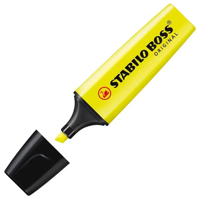 Stabilo 70/24 Boss Fosforlu Kalem Sarı x 10 Lu Kutu