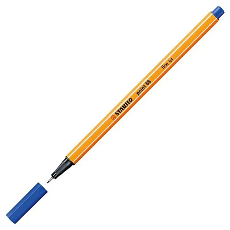 Stabilo 88/41 Point 88 Keçe Uçlu İnce Kalem 0.4mm Mavi x 10 Lu Kutu