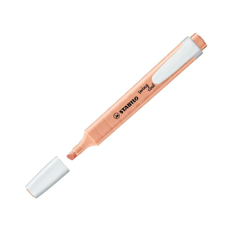 Stabilo 275/126-8 Swing Cool Kalem Tipi Fosforlu Kalem Pastel Turuncu x 10 Lu Kutu