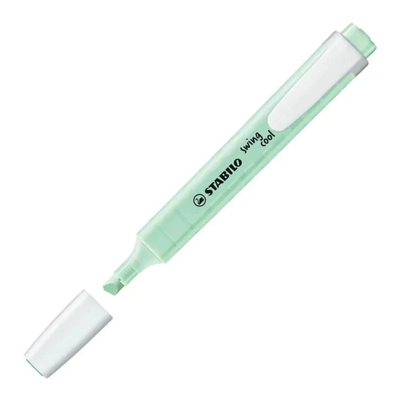 Stabilo 275/116-8 Swing Cool Kalem Tipi Fosforlu Kalem Pastel Yeşil x 10 Lu Kutu