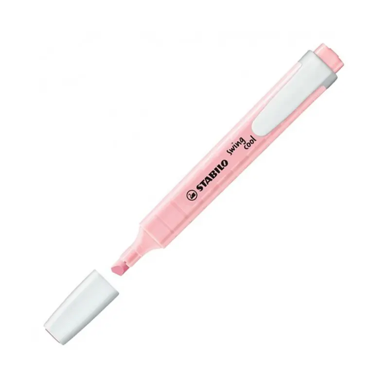 Stabilo 275/129-8 Swing Cool Kalem Tipi Fosforlu Kalem Pastel Pembe x 10 Lu Kutu