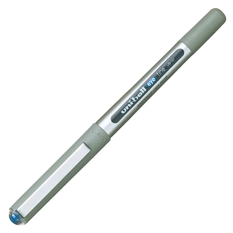 Uni-Ball UB-157 Eye Fine Bilye Uç Roller Kalem 0.7mm Mavi 12 Li Kutu