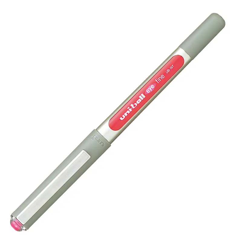 Uni-Ball UB-157 Eye Fine Bilye Uç Roller Kalem 0.7mm Pembe 12 Li Kutu