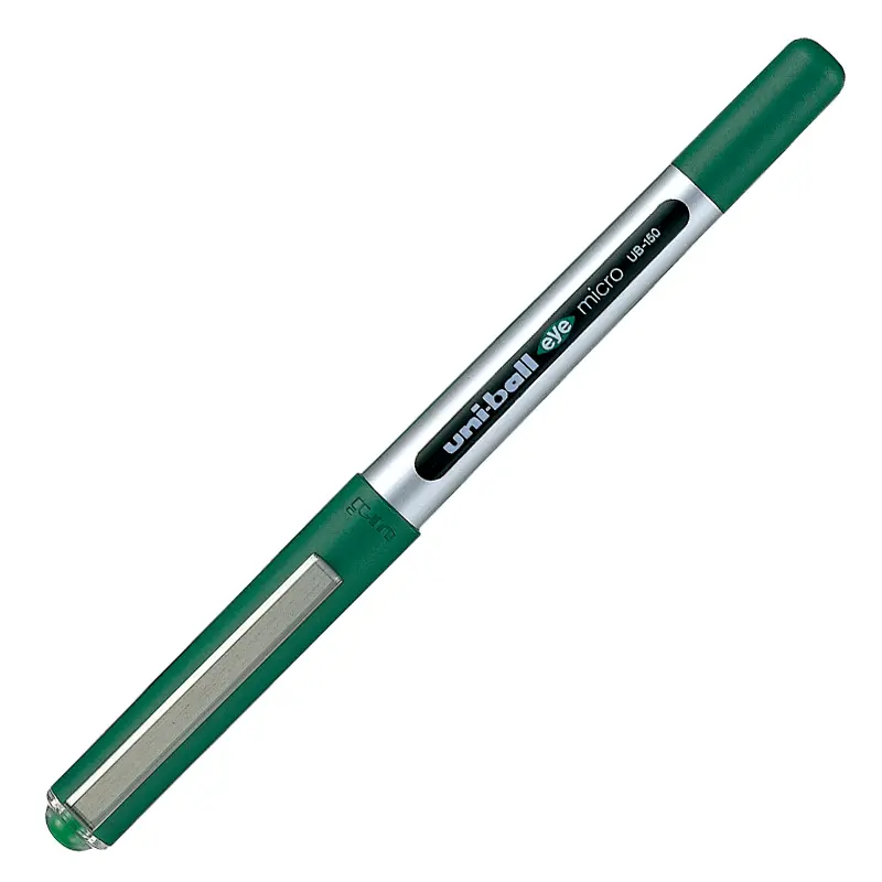 Uni-Ball UB-150 Eye Micro Bilye Uç Roller Kalem 0.5mm Yeşil 12 Li Kutu