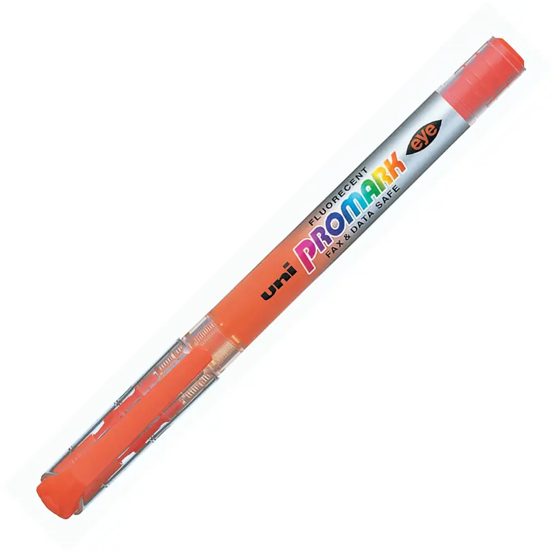 Uni-Ball USP-105 Promark Eye Cep Tipi Fosforlu Kalem Turuncu 12 Lİ Kutu