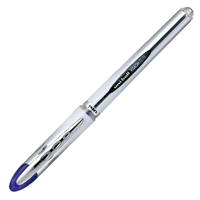 Uni-Ball UB-200 Vision Elite Bilye Uç Roller Kalem 0.8mm Mavi 12 Li Kutu