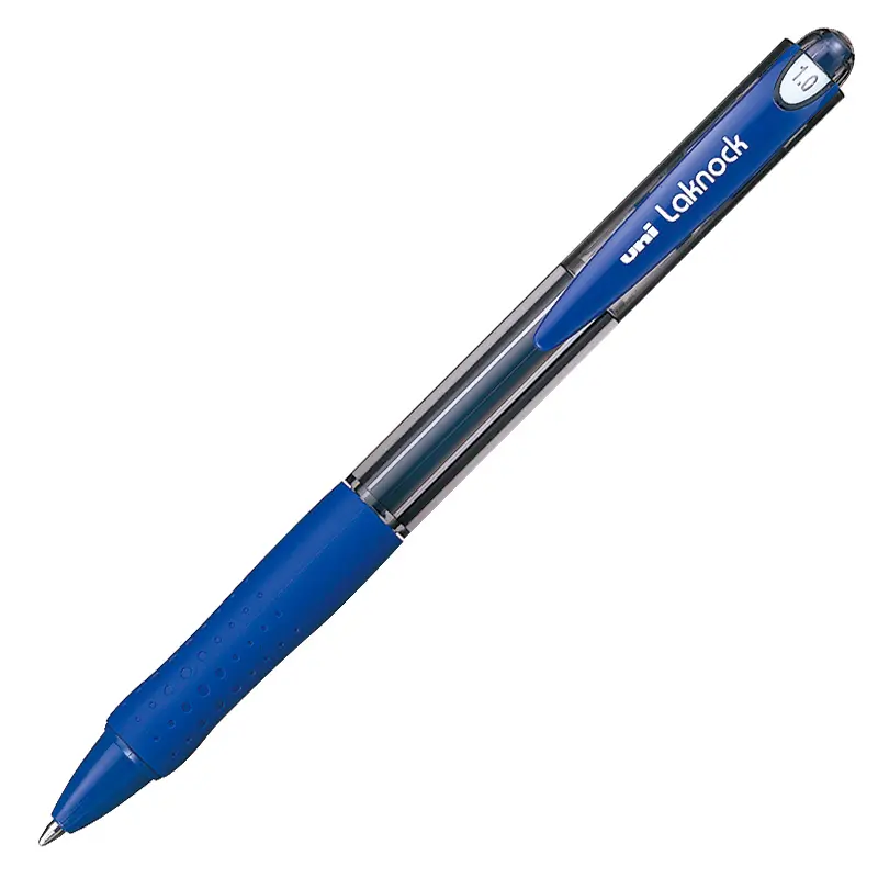 Uni-Ball SN-100 Laknock Mekanik Bilye Uç Medium Tükenmez Kalem 1.0mm Mavi 12 Li Kutu