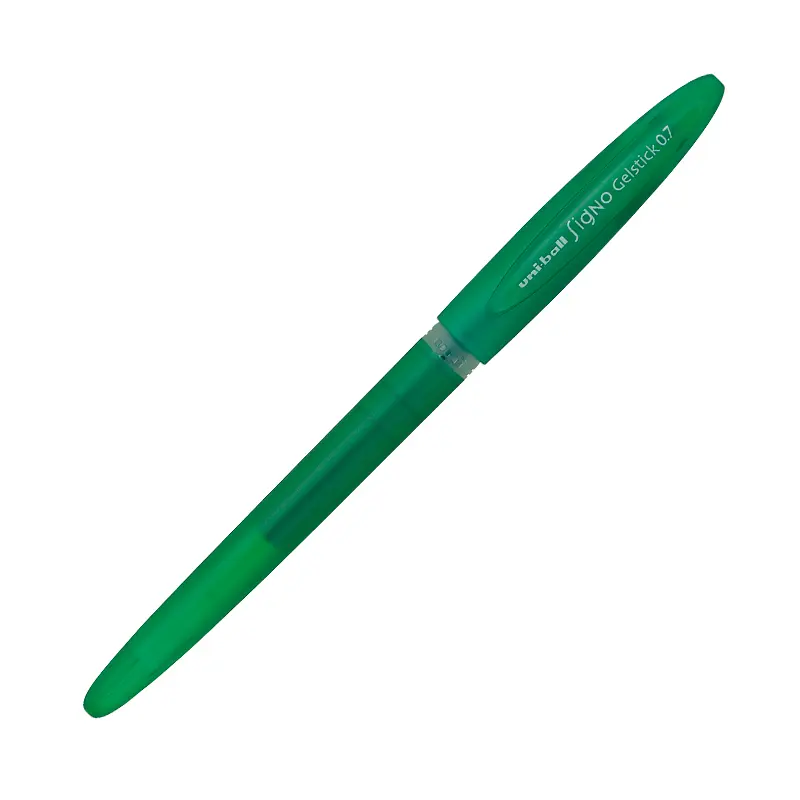 Uni-Ball UM-170 Signo Gelstick Bilye Uç Jel Roller Kalem 0.7mm Yeşil 12 Li Kutu