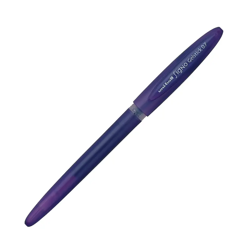 Uni-Ball UM-170 Signo Gelstick Bilye Uç Jel Roller Kalem 0.7mm Mor 12 Li Kutu