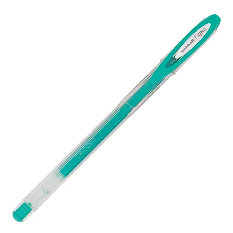 Uni-Ball UM-120AC Signo Angelic Colour Jel Bilye Uç Roller Kalem 0.7mm Yeşil 12 Li Kutu