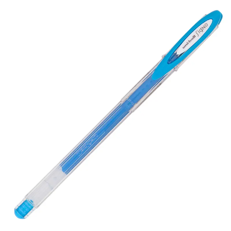 Uni-Ball UM-120AC Signo Angelic Colour Jel Bilye Uç Roller Kalem 0.7mm Mavi 12 Li Kutu