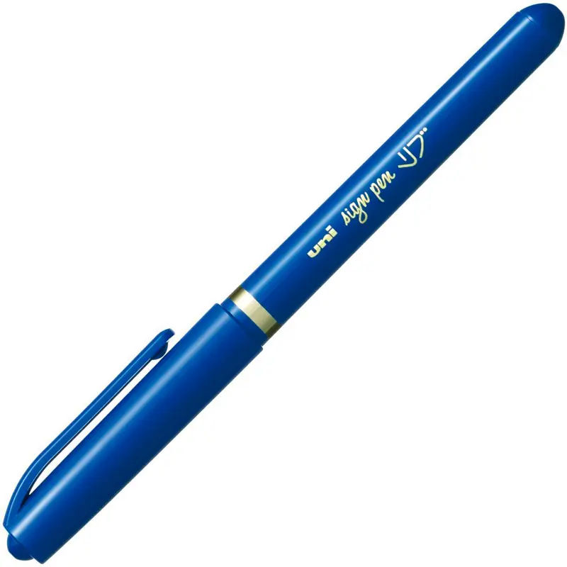 Uni-Ball MYT-7 Mitsubishi Sign Pen Akrilik Uçlu İmza Kalemi 1.0mm Mavi 10 Lu Kutu