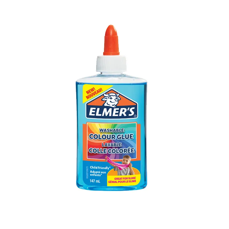 Elmers 2109485 Şeffaf Renkli Yapıştırıcı Mavi 147 ML