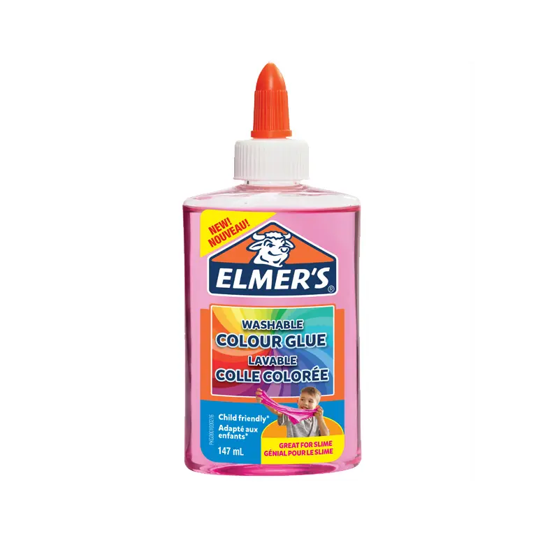 Elmers 2109496 Şeffaf Renkli Yapıştırıcı Pembe 147 ML