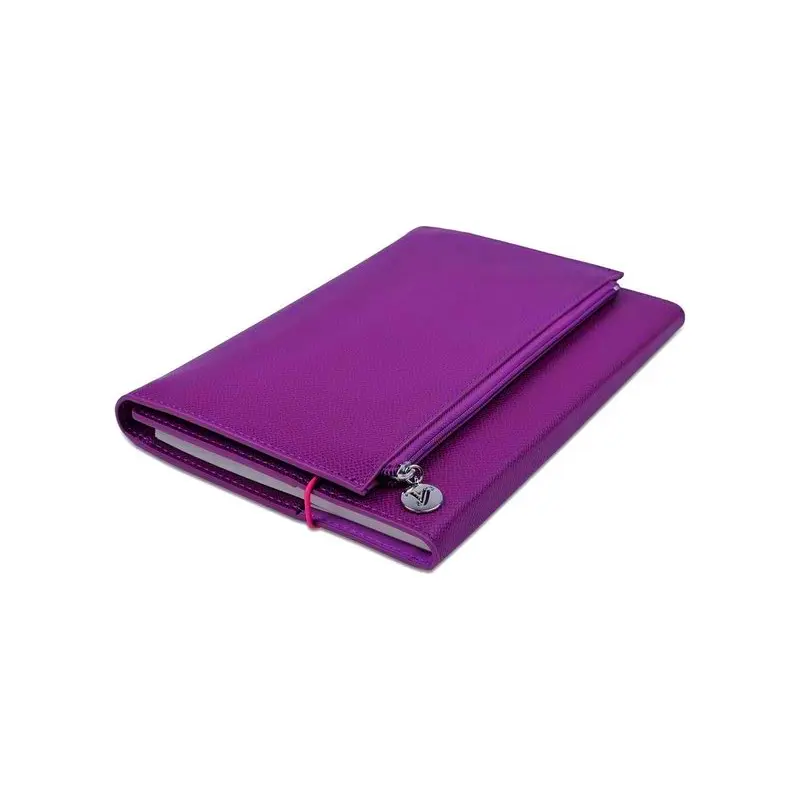 Victoria Journals 7198 Zipco Defter 14x20cm 80 Gr. 96 Yaprak Çizgili Fuşya